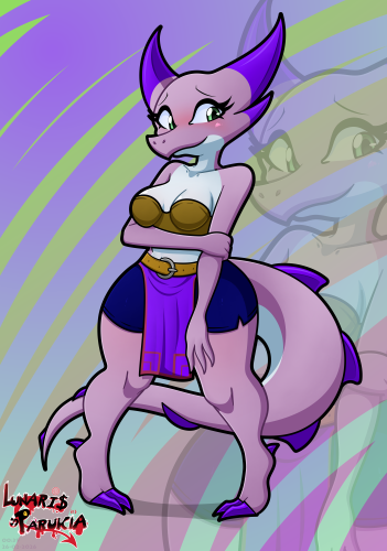 [COMMISSION ]Kobold Ambershine (001C)