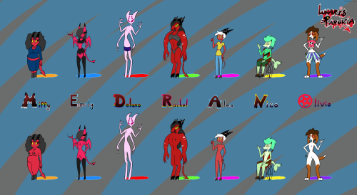 Miffy Emily Delano Rachel Alex Nico Olivia