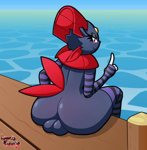 You May Spank It... Once! (Weavile Luna 096)